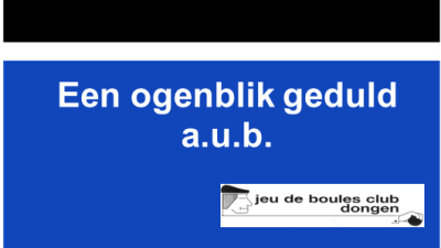 Onderhoud geduld